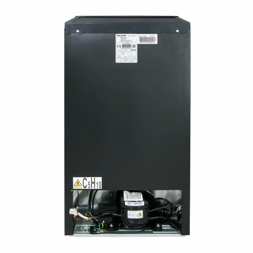Холодильник WILLMARK XR-100SS/W бел/серебро однокамерный фото 2