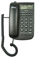 Телефон Ritmix RT-440 проводной черный