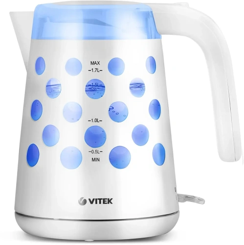 Чайник VITEK 7048 2200 Вт 1,7л пластик фото 5