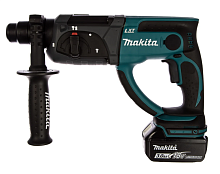 Перфоратор Makita DHR202RFакк (18В, 1*3Ач, 1,9 Дж.0-4000 уд/мин, Li-on, подсветка, кейс)