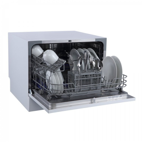 Машина посудомоечная БИРЮСА DWC-506/5W (6 персон) настольная, белый фото 7