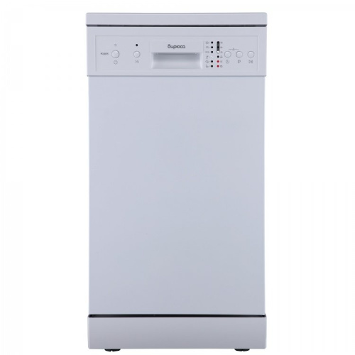 Машина посудомоечная БИРЮСА DWF-409/6W (9 персон) 1/2 загрузки, белая