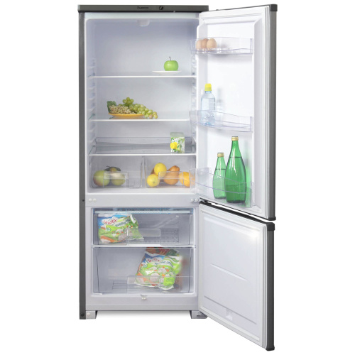 Холодильник БИРЮСА 151M металлик с нижней камерой фото 2