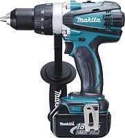 Шуруповерт Makita DDF458RFE (18В,91/58Нм,3Ач,2ск,2акк,реверс,Li-on,кейс)