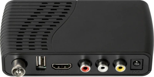Ресивер цифровой DVB-T2/C HD Эфир HD-215 пластик, кабельное ТВ, дисплей, DOLBY DIGITAL фото 2
