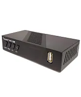 Ресивер цифровой DVB-T2 Selenga T68D пластик, IPTV, YouTube ,MEGOGO, Wi-Fi, LAN-порт