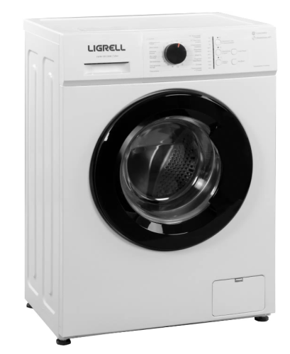 Машина стиральная LIGRELL LWM-5011BW 5кг 1000об/мин фронт загр белая фото 2