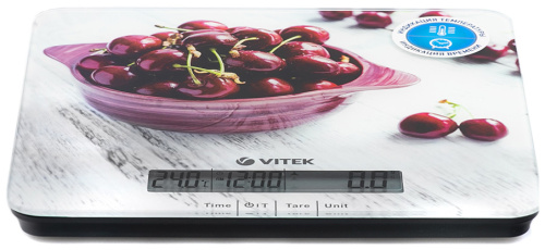 Весы кухон. VITEK VT-8002 электрон. 10кг. стекло фото 3