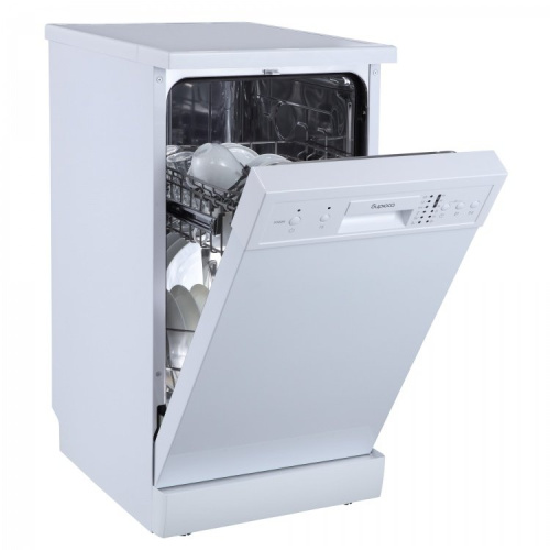 Машина посудомоечная БИРЮСА DWF-409/6W (9 персон) 1/2 загрузки, белая фото 10