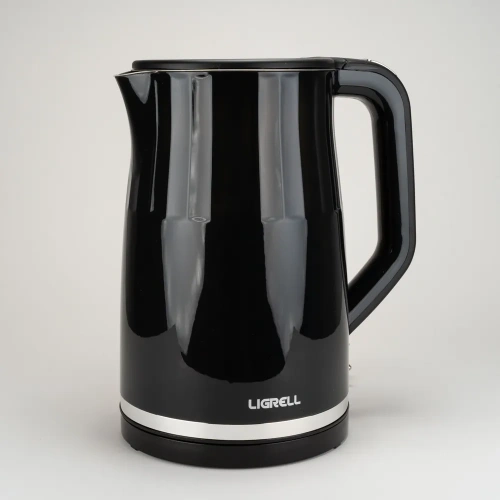 Чайник LIGRELL LEK-1787SE 1,7л 2200Вт LED металл/пластик черный фото 2