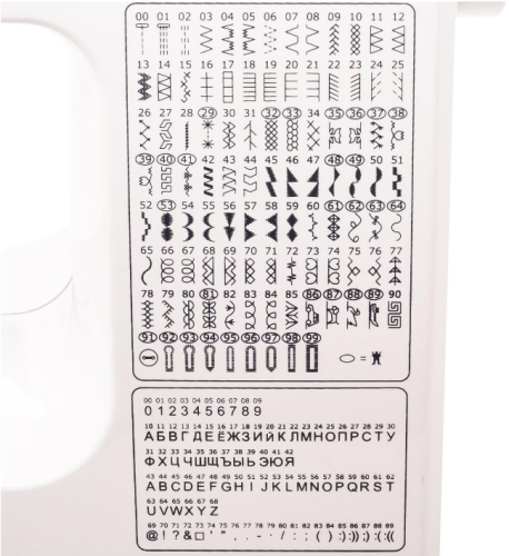 Машина швейная COMFORT 100A (190 операций, петля-автомат, обмет.строчка) фото 6