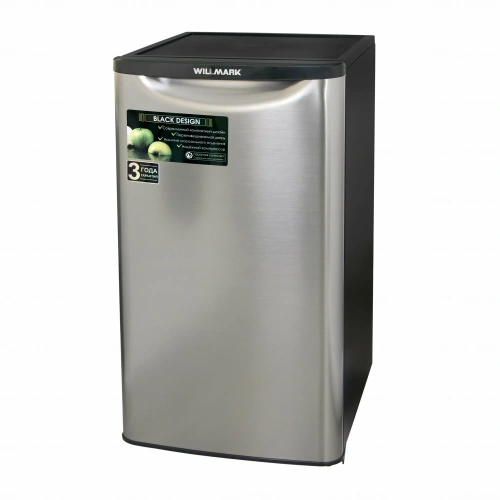 Холодильник WILLMARK XR-100SS/W бел/серебро однокамерный