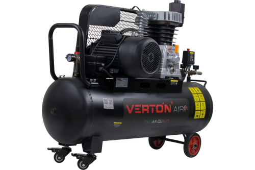 Компрессор Verton Air AC-150/700R (150/700л/мин, 3,7кВт, 220В, 12 бар, масл.ремен, 1фазн) фото 2