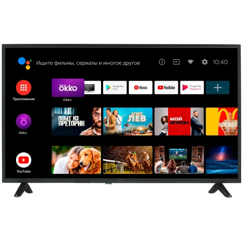 Телевизор 40" Econ EX-40FS008B Smart TV (Android), Wi-Fi