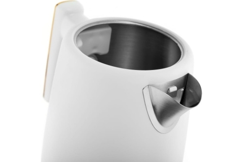 Чайник BRAYER BR-1018 2200Вт 1,7л пластик (Strix-контролер), белый/золото фото 5