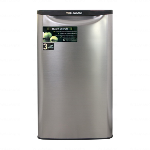 Холодильник WILLMARK XR-100SS/W бел/серебро однокамерный