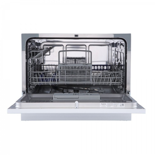 Машина посудомоечная БИРЮСА DWC-506/5W (6 персон) настольная, белый фото 2