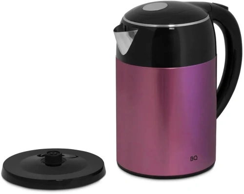 Чайник BQ KT1823S 1800Вт 1,7л сталь/пластик, лиловый фото 3