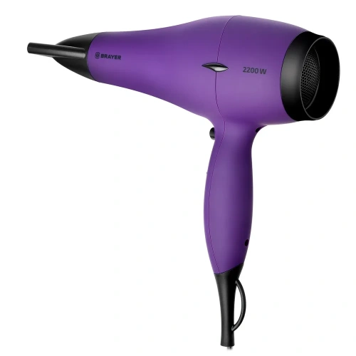 Фен BRAYER BR-3007 2200Вт 2скор.3 реж. концентратор/хол.воздух, шнур 1,5м фото 7
