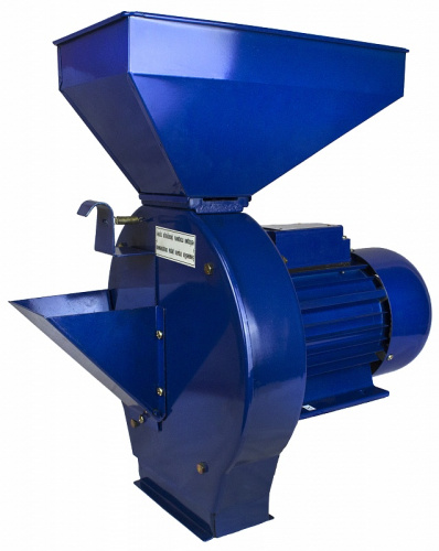 Зернодробилка ДОН (2,5кВт, 180кг/ч) с овощерезкой КБЭ-180Т