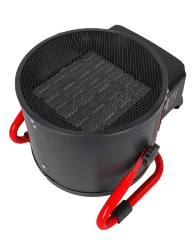 Пушка эл. 3/1,5кВт Verton Air EH 3C/SQ (220В, 330м.куб./ч, термостат, меткерам. круг. корп) фото 8