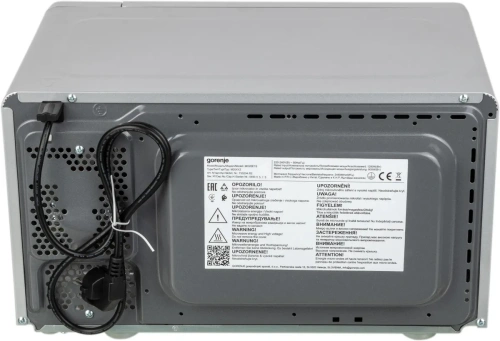 СВЧ печь GORENJE MO20E1S 800Вт 20л мех.упр. серебро фото 4
