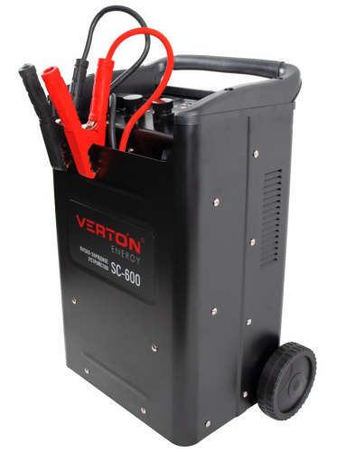 Устройство пуско-зарядное VERTON Energy SC-600 (12/24В, 20-1000Ач, мах. зар 90/600А, 7,кВт, 6режим.) Устройство пуско-зарядное VERTON Energy SC-600 (12/24В, 20-1000Ач, мах. зар 90/600А, 7,кВт, 6режим.)