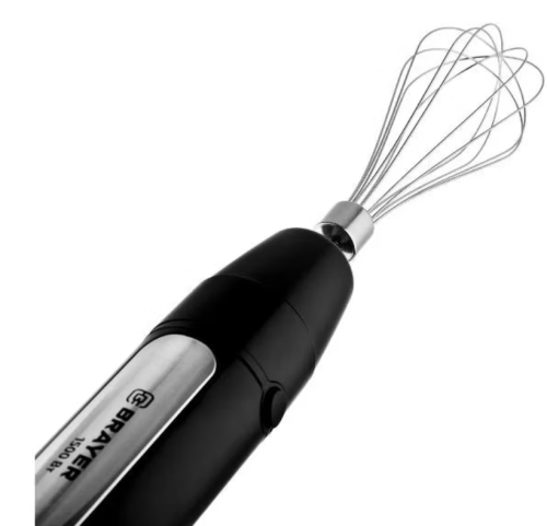 Блендер BRAYER BR-1263 погружной (1500Вт, 0,8л.15скор.измельчит.1,5л,венчик,шинковка,нар.кубиками ) фото 6 Блендер BRAYER BR-1263 погружной (1500Вт, 0,8л.15скор.измельчит.1,5л,венчик,шинковка,нар.кубиками ) фото 6