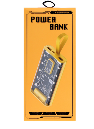 Аккумулятор мобильный (power bank) CRR-32, 10000 мАч, 2USB, Type-C, 2 А, дисплей, чёрный фото 6