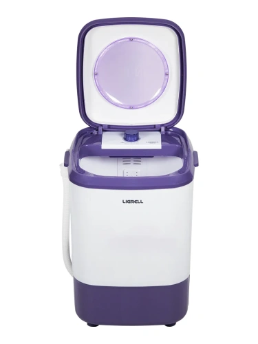 Машина стиральная LIGRELL LWM-35, 3,5кг, пластик крышка фото 4