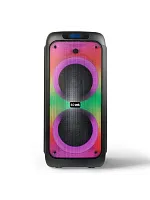 Колонка портативная BQ PBS3003 80Вт,5500мАч, FM, Powerbank, AUX, USB, Bluetooth 5.0+BDR+EDR Черный