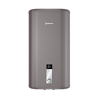 Водонагреватель 50л THERMEX Dogma 50V, 2кВт, нерж.бак вертик. плоский, мех/электр. управ. графит