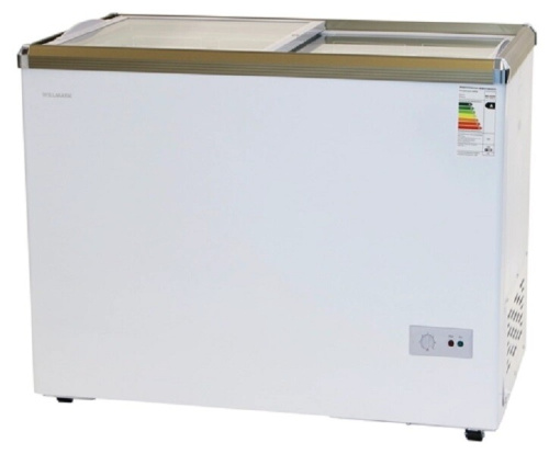 Камера морозильная WILLMARK FSL-450X-4 (420л) Ларь -24°С, 3 корзины, стеклянная крышка фото 2