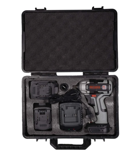 Гайковерт Ресанта АГ-300/20L акк. (20В, 300Нм, 1/2, 2*2Ач,2500об/мин)кейс фото 8
