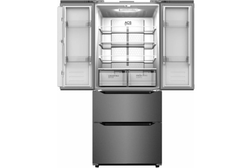 Холодильник WILLMARK MDF-637ID No Frost серебро 2-х камерный side-by-side фото 4
