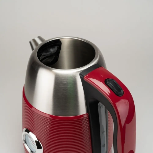 Чайник LIGRELL LEK-1757STR 1,7л 2000Вт пластик, двойные стенки, красный фото 5