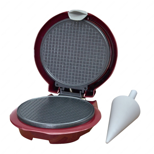 Вафельница WILLMARK WM-103R 750Вт,тонкие вафли, антиприг.покрытие фото 2