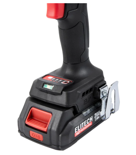 Гайковерт ELITECH CW 2004SL акк. (20В, 450Нм, 1/2, ударн.,2*4Ач, 2400об/мин.) фото 5