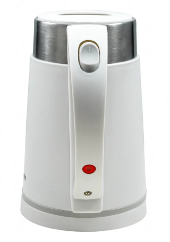 Чайник WILLMARK WEK-1008PS 0,8л 100Вт пластик белый фото 3