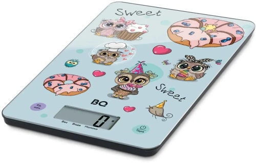 Весы кухон. BQ KS1001 электрон. 5кг. стекло
