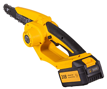 Пила цепная Huter ELS-20/8Li-2K-BL акк. (20В, 2*4Ач, шина 20", 45зв.)