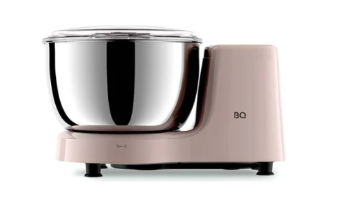 Миксер BQ MX521 тестомес (600Вт, чаша 5л, 1 насад.), светло-розовый фото 2