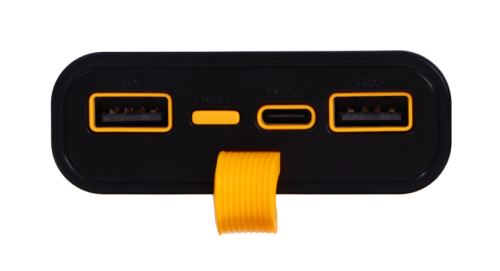 Аккумулятор мобильный (power bank) CRR-32, 10000 мАч, 2USB, Type-C, 2 А, дисплей, чёрный фото 3