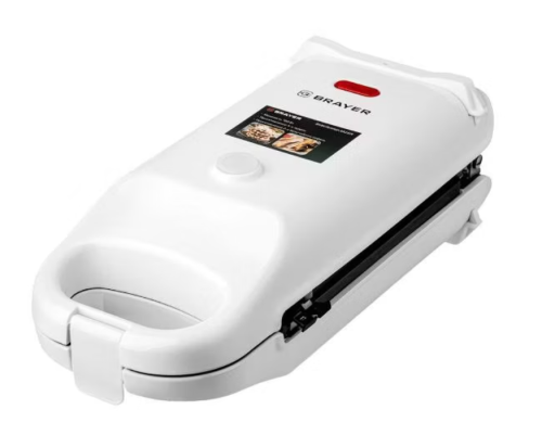 Вафельница BRAYER BR-2305 700Вт 2в1 бельгийские вафли, чуррос, антиприг.покрытие Вафельница BRAYER BR-2305 700Вт 2в1 бельгийские вафли, чуррос, антиприг.покрытие