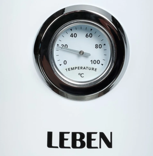 Чайник LEBEN 1,7л 2200Вт металл с термометром фото 4