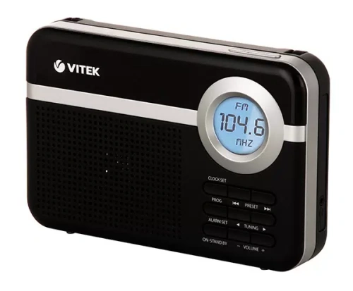 Радиоприемник VITEK VT-3592 220В, 1 динамик,  УКВ+FM/AM фото 3