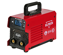 Инвертор сварочный ELITECH ИС 210LCD (140-250В.,7.0кВт, 20-200А, O1,6-5мм., 3,6кг)