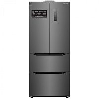 Холодильник WILLMARK MDF-637ID No Frost серебро 2-х камерный side-by-side