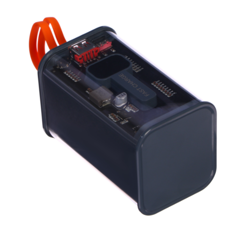 Аккумулятор мобильный (power bank) CRR-31 20000 мАч, 2USB, 3А, дисплей, QC,кабелиType-C + Lightni фото 5