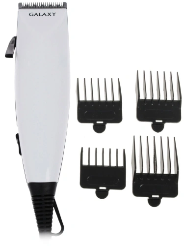 Машинка д/стрижки волос GALAXY GL4106 сетев. 12Вт 6нас. нерж.сталь